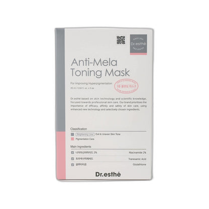 Anti-Mela Toning Mask (5pc/Box)