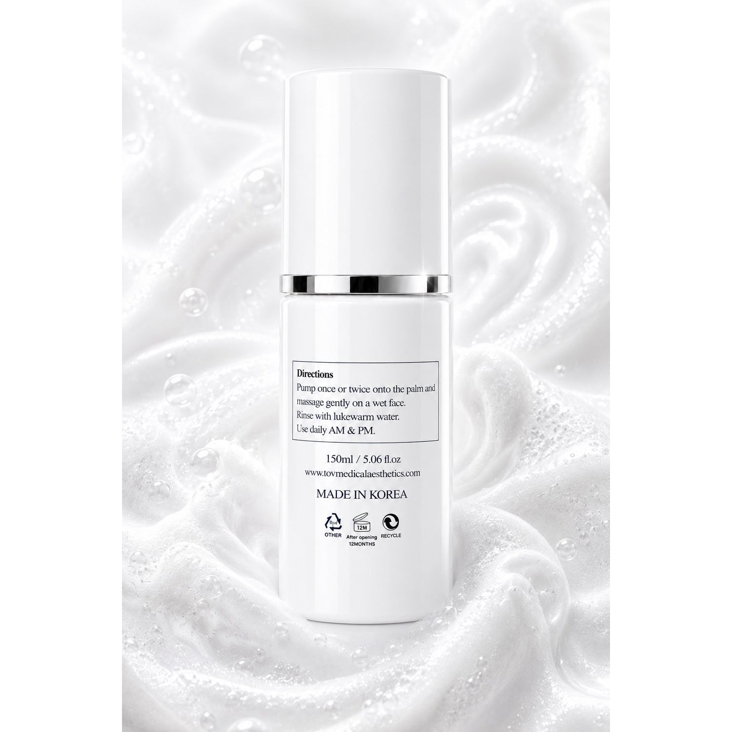 HOUSE OF PLLA® HOP+ Pro Volumizing Mousse Daily Foaming Cleanser 150mL