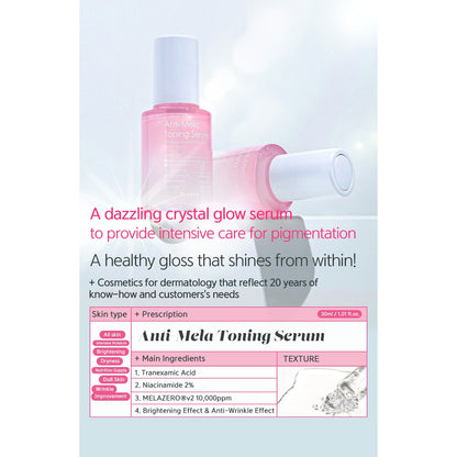 Anti-Mela Toning Serum 30mL